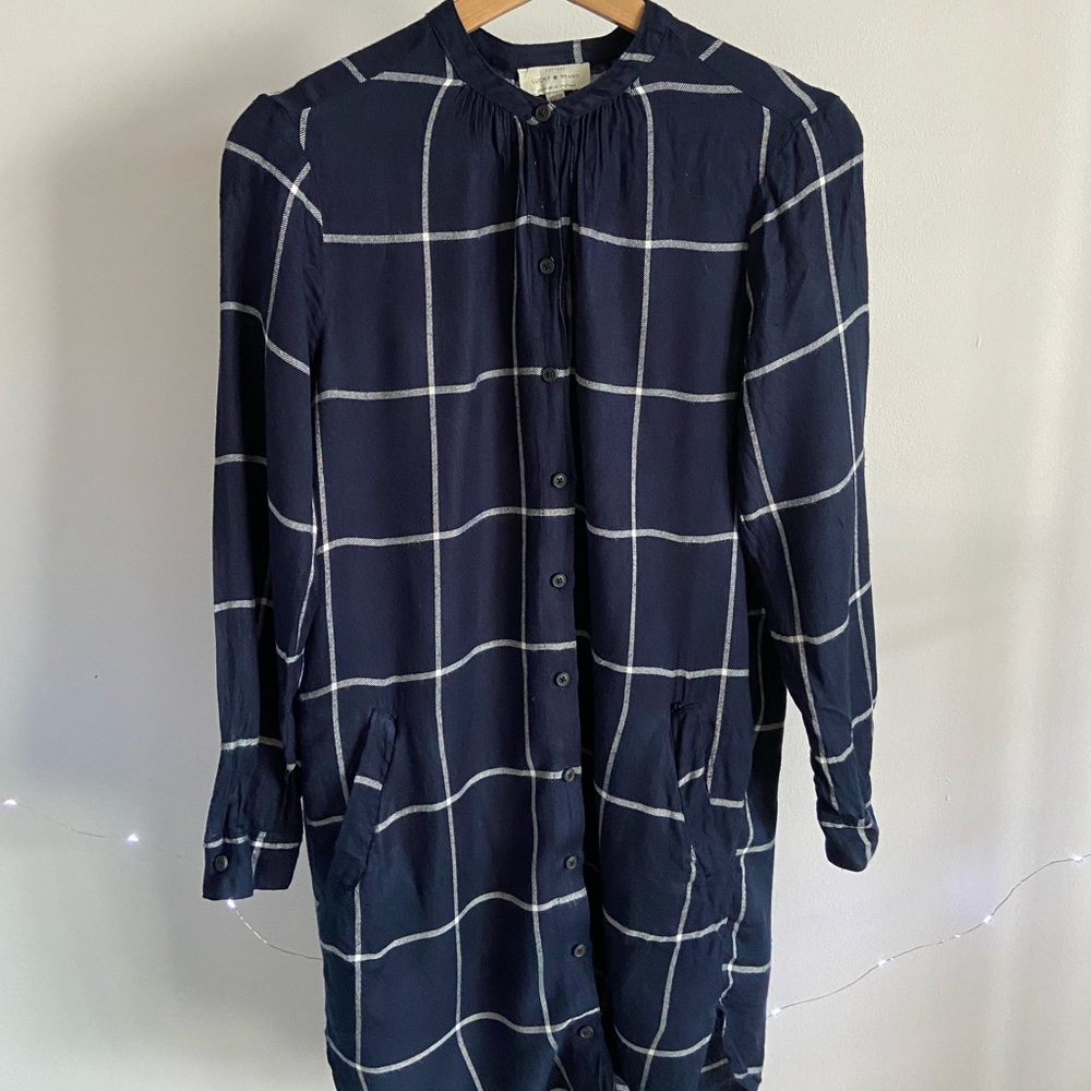 Button-up Casual Dress